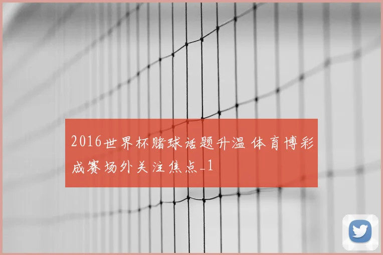 2016世界杯赌球话题升温 体育博彩成赛场外关注焦点_1