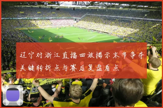 辽宁对浙江直播回放揭示末节争夺关键转折点与赛后复盘看点